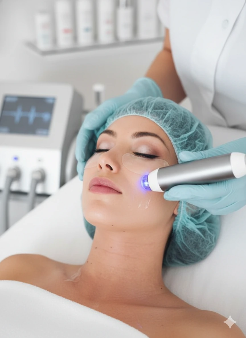 Apparative Behandlungen - Aquafacial, Microneedling, Plasmapen bei Renata Kwiatkowska