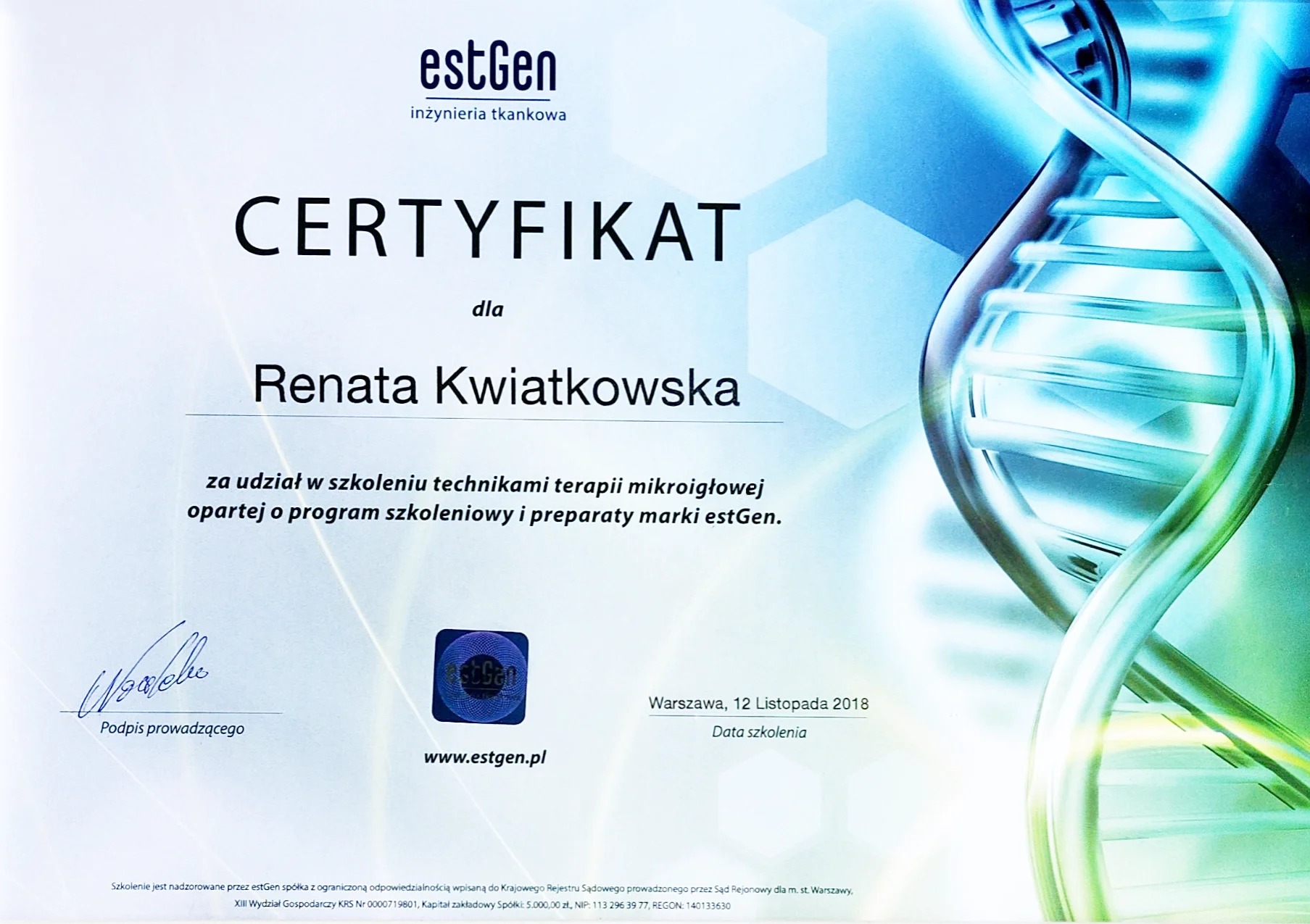 Entspannende Behandlung